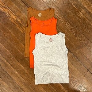 H&M Basics 5-6T Tanks
